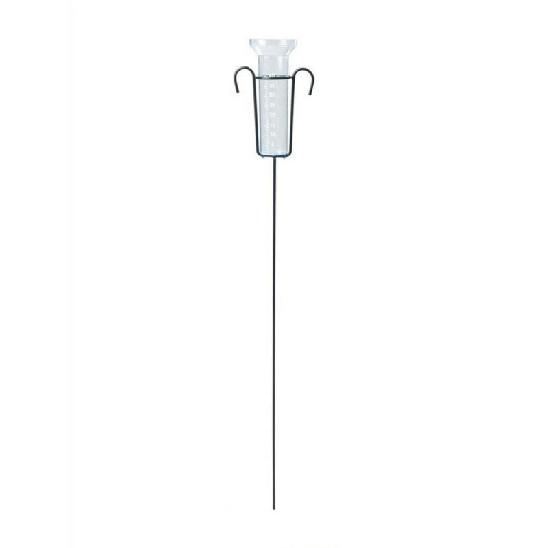 Pluviometro su stelo in metallo 80cm