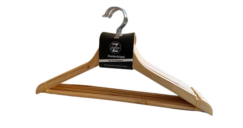 Set grucce in legno, confezione da 6 pezzi