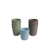 Beker kunststof 25cl ø7,5xh8,5cm set a 4