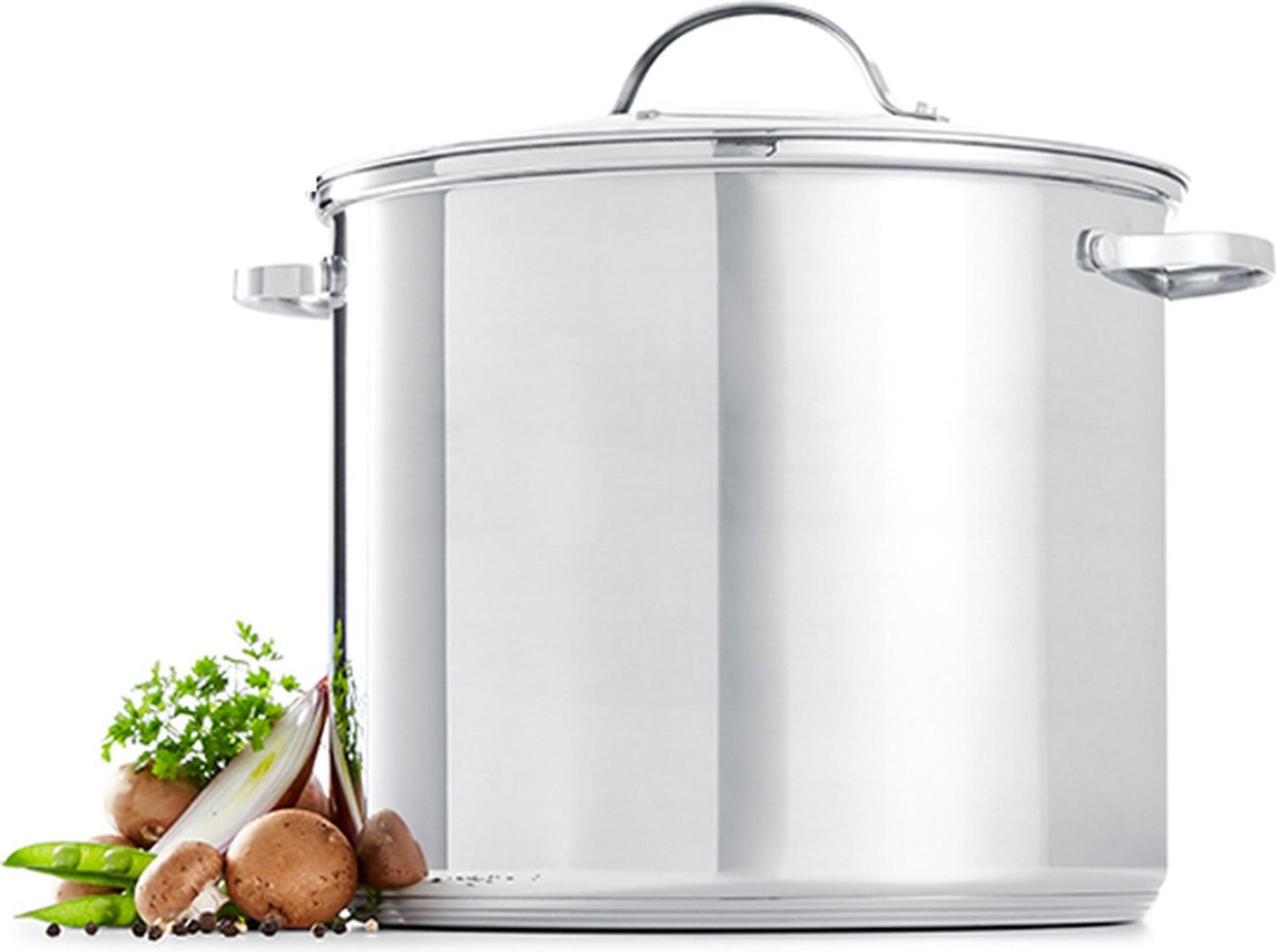 Olla sopera Deksi con tapa de cristal 10l ø26cm