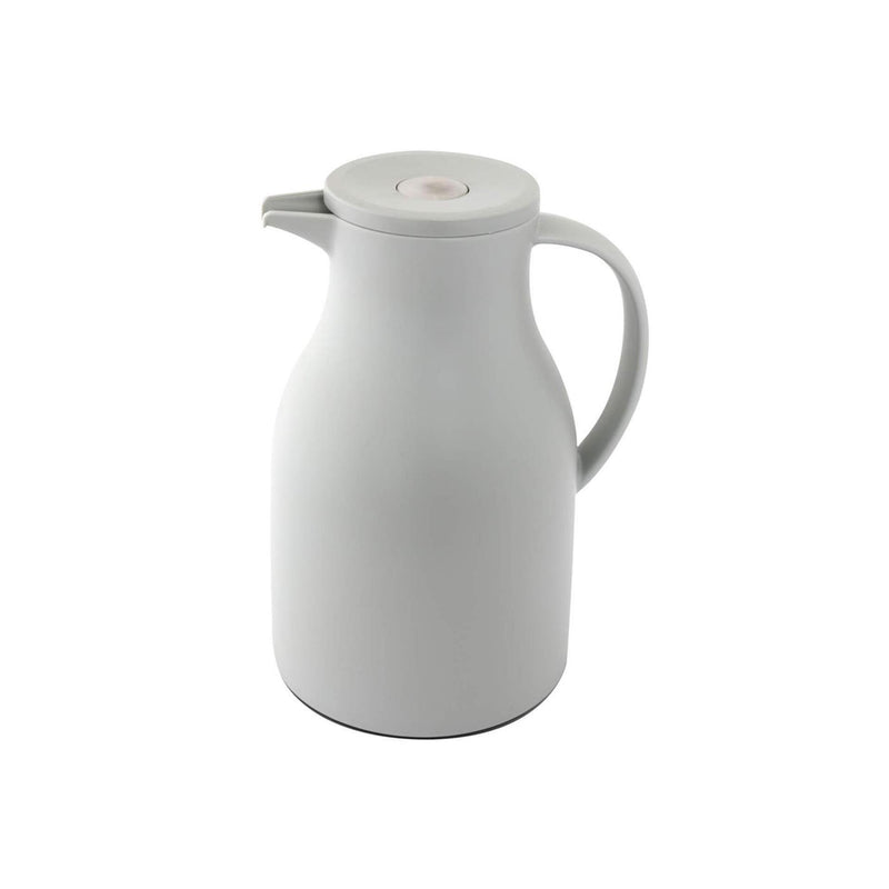 Brocca termica in plastica da 1 l con pulsante