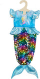 Heless doll dress mermaid with sequins, 35-45 cm