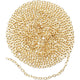 Jasseron dell'azienda Creativ, l: 2 mm, placcato oro, 20 m 1 scatola