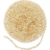 Creativ empresa jasseron, ancho: 2 mm, chapado en oro, 20 m 1 caja