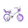 Dino Bikes Dino Bicicletta per bambini Unicorn Academy 16 pollici