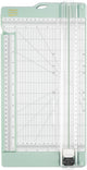 Vaessen creative papiersnijder - 30,5 x 15 cm - met uitschuifbare liniaal en rilfunctie - mint - papier snijden en vouwen