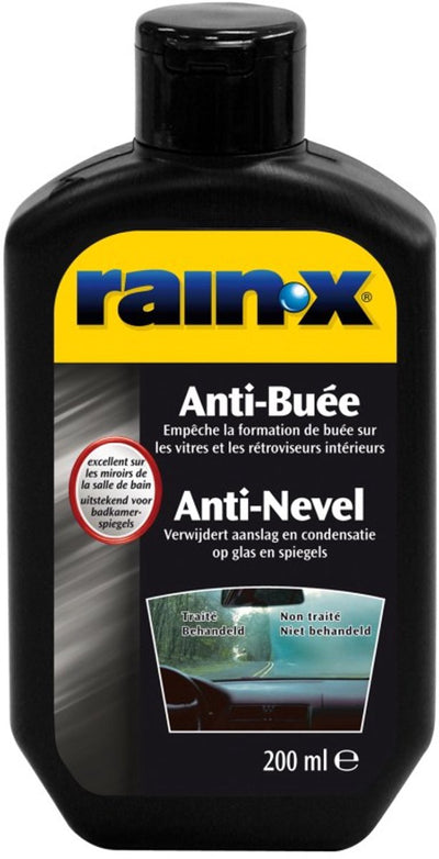 Rain-x anticondensación 200ml – combate la condensación – efecto duradero – para coche y baño – fácil de aplicar
