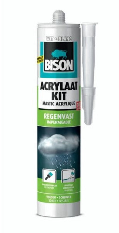 Bison 1029688 - b color acrílico resistente a la lluvia peso 310ml | 3 piezas