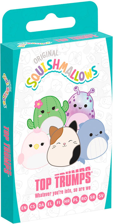 Los movimientos ganadores de Squishmallows son los mejores triunfos - juego de cartas - multilingüe