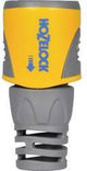 Conector de manguera de plástico Hozelock 2060 6000, acoplamiento enchufable, 15 mm (1 2) ø, 19 mm (3 4) ø