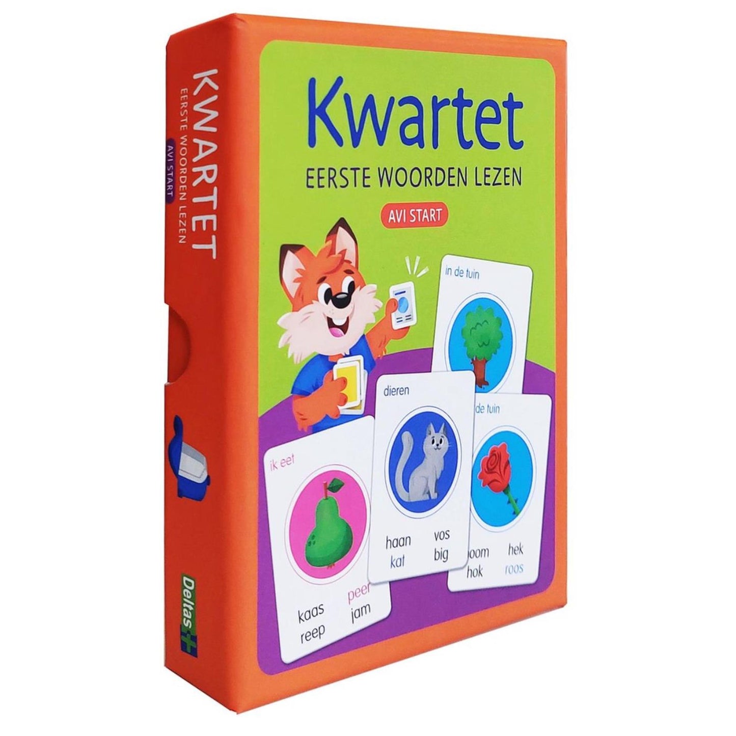 Deltas kwartet - eerste woorden lezen