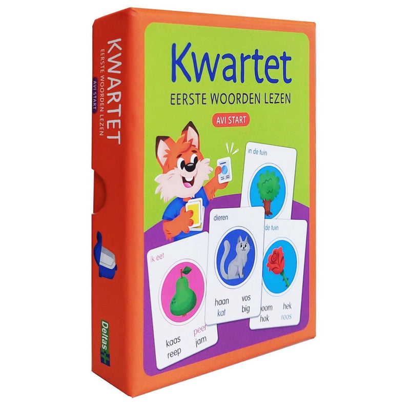 Deltas kwartet - eerste woorden lezen