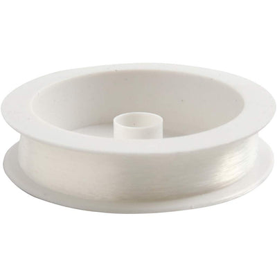 Alambre de nylon de la empresa Creativ, espesor 0.25 mm, resistencia a la tracción: 7.5 kg, 100 m 1 rollo
