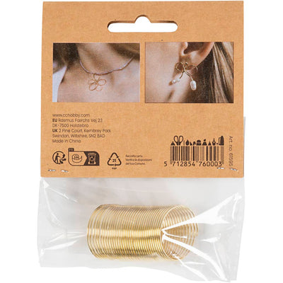 Creativ company sieradendraad 1 mm goud 2,5 m