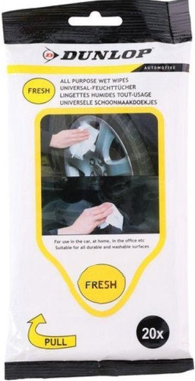 Salviette detergenti per auto Dunlop
