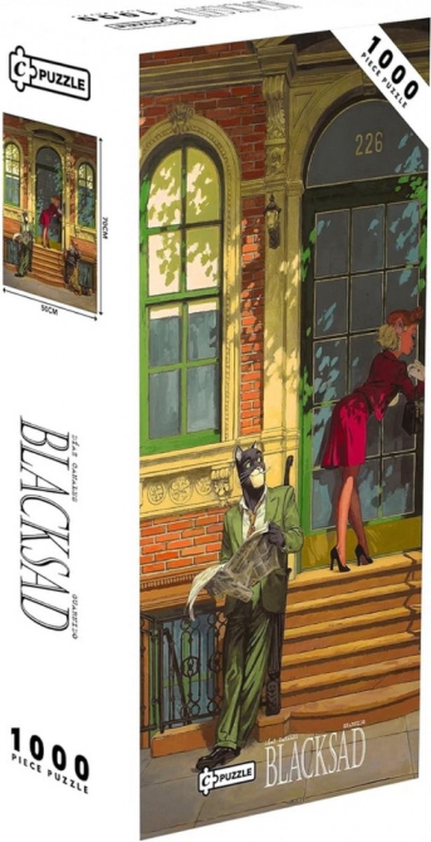 Puzzle Plastoy Blacksad 1000 pezzi 50 70 cm