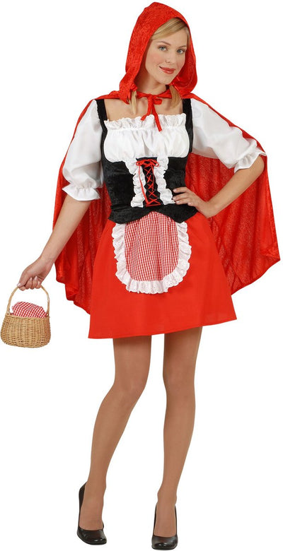 Vegaoo Disfraz de Caperucita Roja para mujer - disfraz - talla pequeña