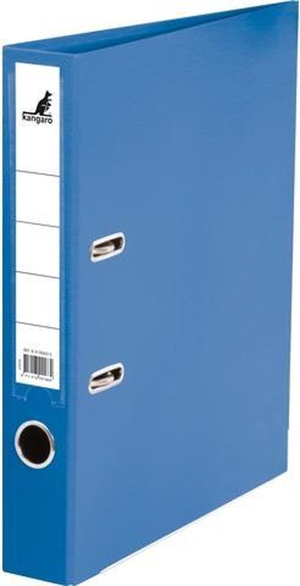 Kangaro ordner - a4 - 2-rings - blauw - rugbreedte 50mm