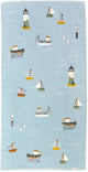 Merkloos sans marque little dutch - strandlaken - sailors bay - 60x120 cm - 100% katoen