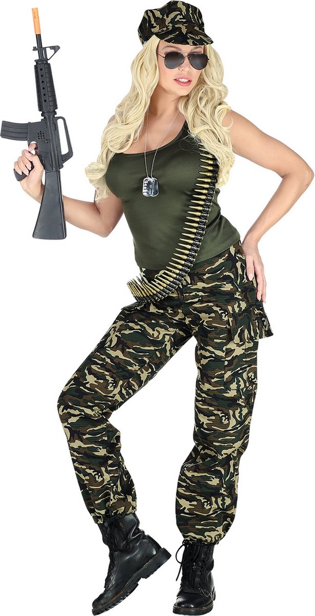 Costume da soldato Widmann per donna