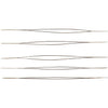 Ago per perline Creativ company, l: 6 cm, spess. 0,3 mm, 5 pezzi 1 scatola