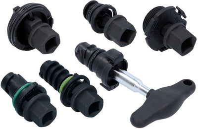 KS Tools Oil Perfil especial Conjunto de 6pcs. 3 8