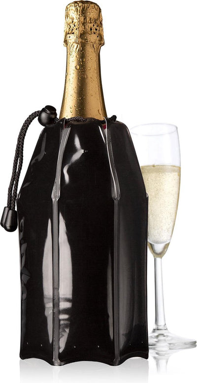 Vacuvin vacu vin champagne cooler active 1 liter 15.5 x 21.5 cm black