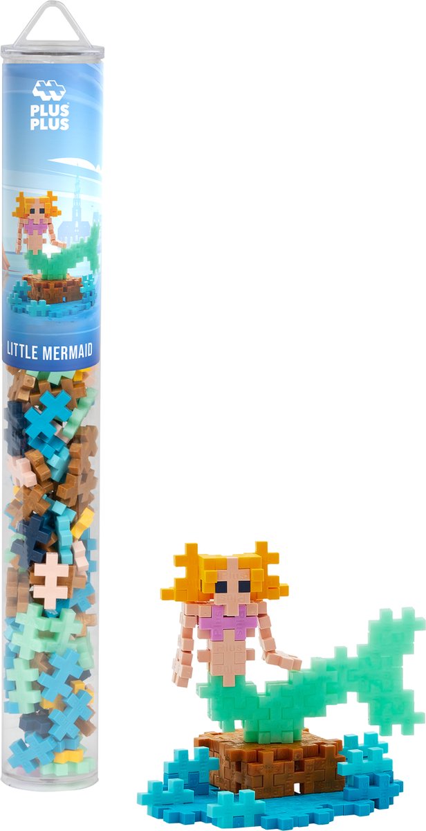 Plus plus tubo sirena plus-plus: 100 pezzi (4313)