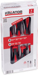 Juego de destornilladores kreator krt400002 - 7 piezas - sl ph