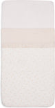 Sábana para cuna Jollein - 75x100cm - volante - natural