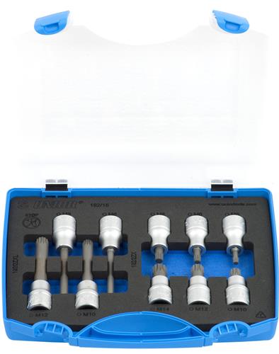 Set di bussole multi-dente Unior 1 2 192 15
