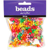 Creative Company Tri perline mix, d 10 mm, dimensione del foro 2 mm, ca. 200 pezzi, 65 gr, 125 ml 1 scatola