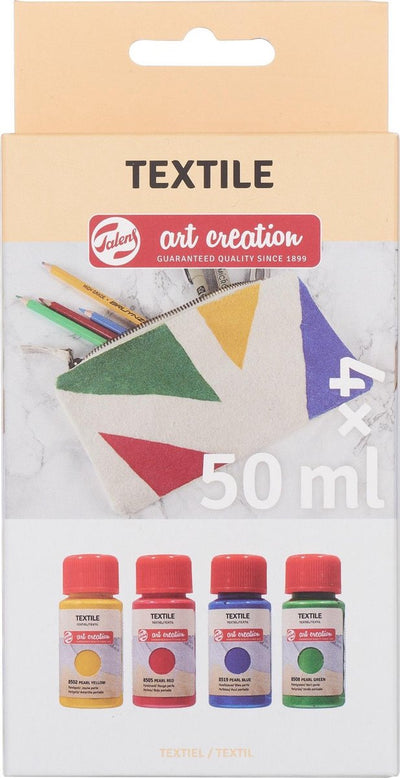 Talens Art Creation Textile Paint Pearl 4x50ml