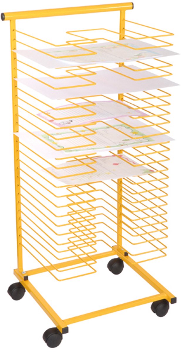 Stendino in carta Eduplay, giallo