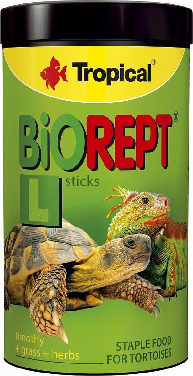 Tropical biorept l - 500ml - alimento para tortugas - alimento para tortugas