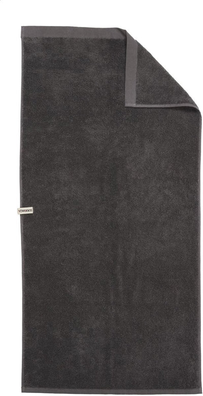 Vtwonen - morbido abbraccio - telo da bagno - 50x100 cm - antracite