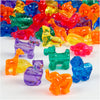 Perle figura della compagnia creativ, Dim 25 mm, dimensione del foro 4 mm, ca. 220 pezzi, vari colori, 700 ml 1 scatola