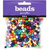 Perline pony della Creative Company, d 6 mm, dimensione del buco 3 mm, ca. 600 pezzi, 75 g, 125 ml 1 scatola