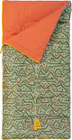 Abbey camp kinderslaapzak 2 seizoenen - dekenmodel - groen - 140x70cm - warm comfortabel - koppelbaar