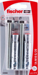 Anclajes de manga Fischer ta m10 s 20 - acero galvanizado electrolíticamente - incluidos pernos