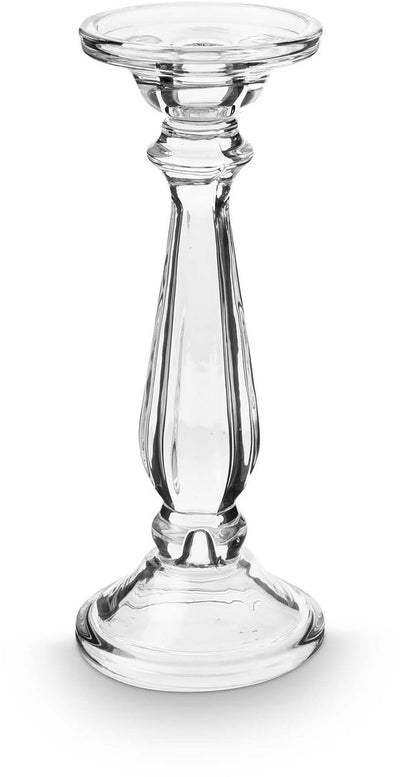 Vtwonen - candeliere - trasparente - vetro - 9,9x25 cm