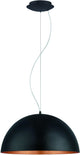 Eglo gaetano 1 hanglamp - e27 - ø 53 cm - zwart goud