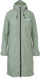 Agu seq ii winter trenchcoat dames – 2-in-1 regenjas met poncho-functie – 100% waterdicht – poray 13.000 – sage green– s