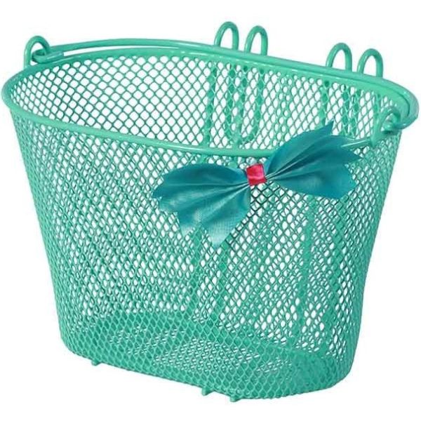 Basil Jasmin Bow -tie - Canasta para bicicletas para niños - Primero - Menta