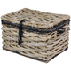 Basil Bicycle Basket Dijon Large con macello di nero