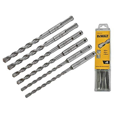 Dewalt accessoires dt60302 sds-plus 6 delige sds-plus borenset - dt60302-qz