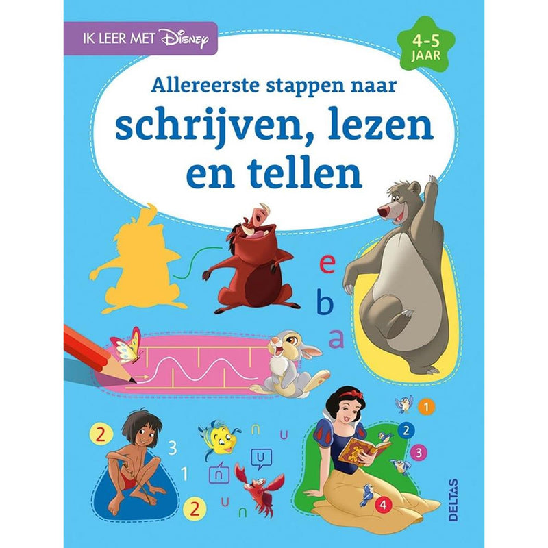 Delta Imparo a scrivere, leggere e contare (4-5 anni.)