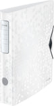 Leitz 180° active wow ordner - capaciteit van 350 a4-vel - rugbreedte van 65mm - wit