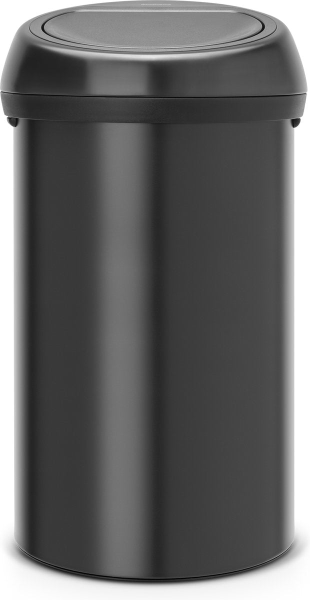 Brabantia touch bin prullenbak - 60 liter - matt black