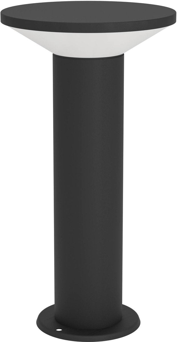 Lampada da esterno Eglo rigosa con piedistallo - LED - 35 cm - bianco e nero